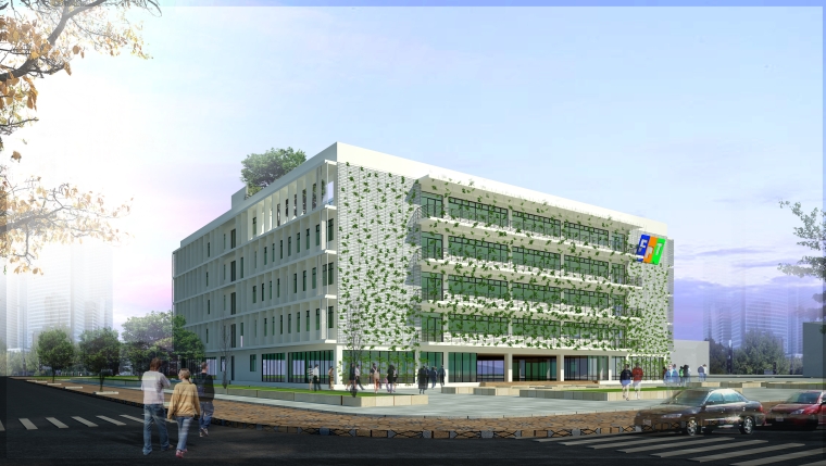 Dự án nhà giảng đường Gamma đại học FPT Hoà Lạc