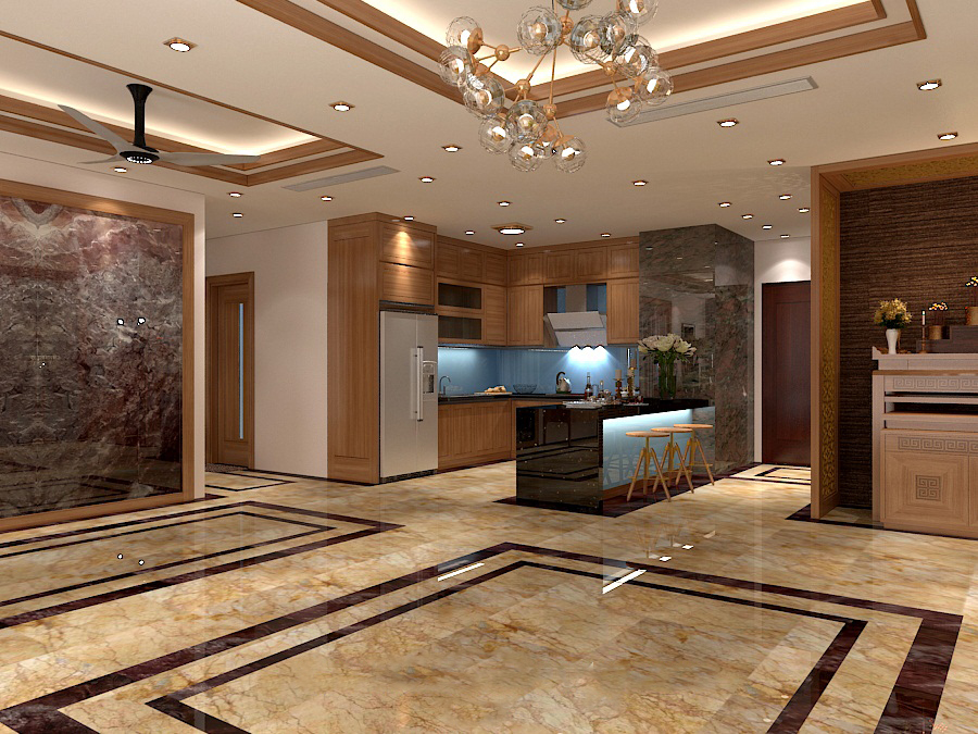 Không Gian Hoàng Gia Từ Đá Dăm Kết