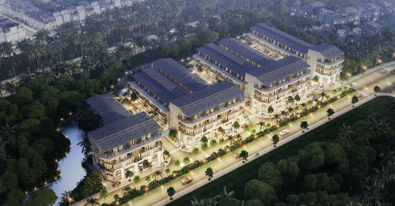 Dự án khu du lịch thương mại và dịch vụ Văn Giang (Ecopark) – khu thủy trúc