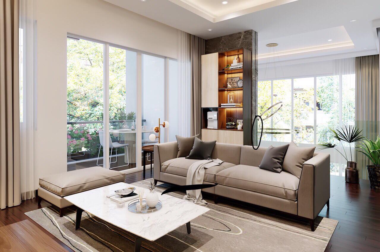 Dự án cung cấp và thi công đá nội, ngoại thất biệt thự Park City