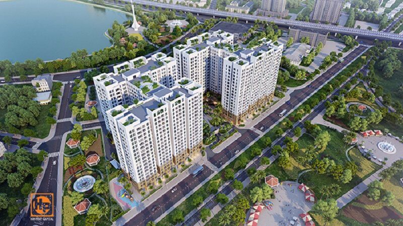 Cung cấp và thi công ốp gạch Mosaic bể bơi Dự án Hanoi HomeLand