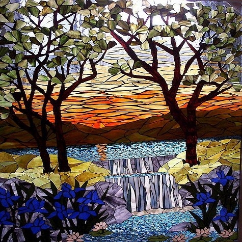 Sử dụng gạch mosaic tranh làm tăng thêm vẻ đẹp cho ngôi nhà của bạn