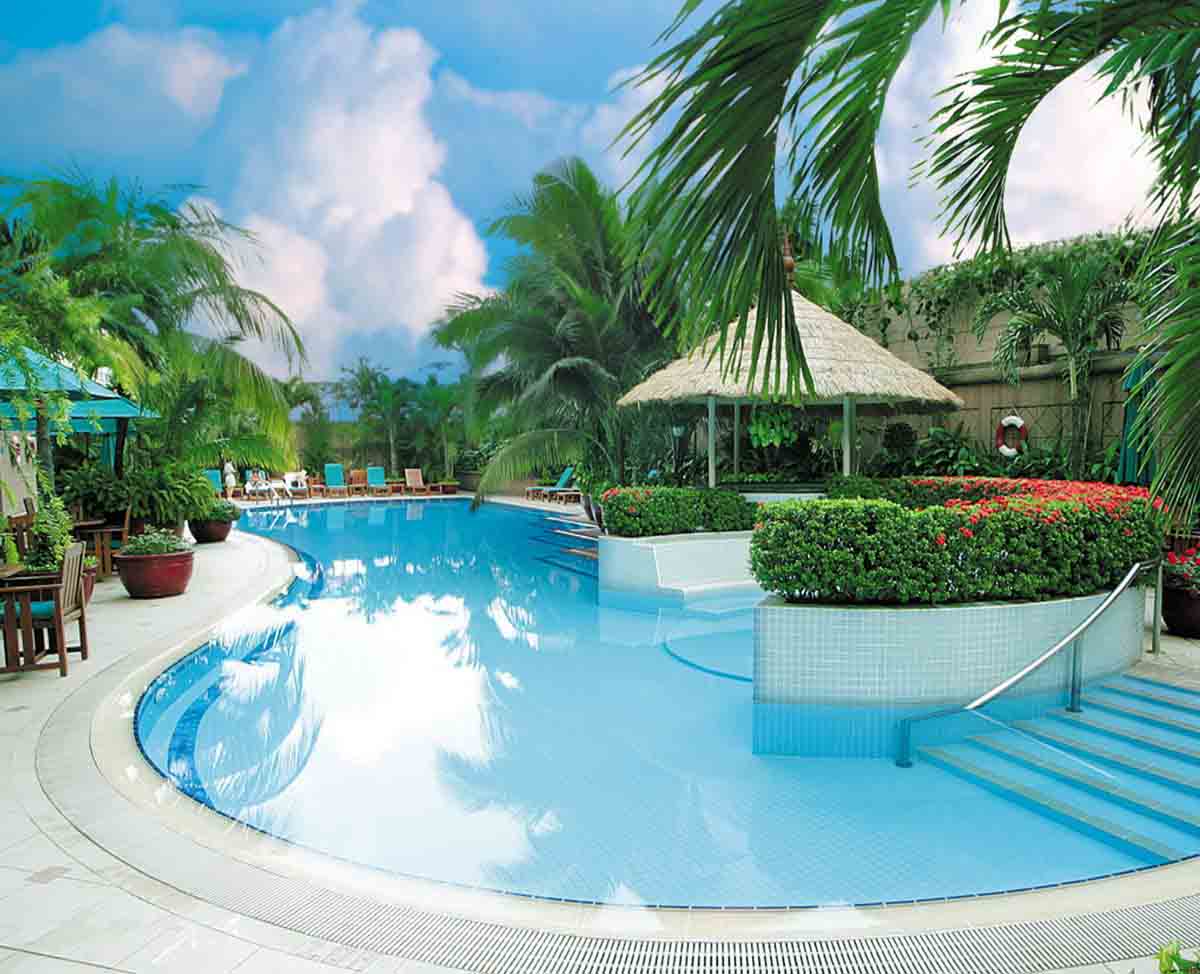 Gạch ốp Mosaic- lựa chọn hoàn hảo trong trang trí bể bơi