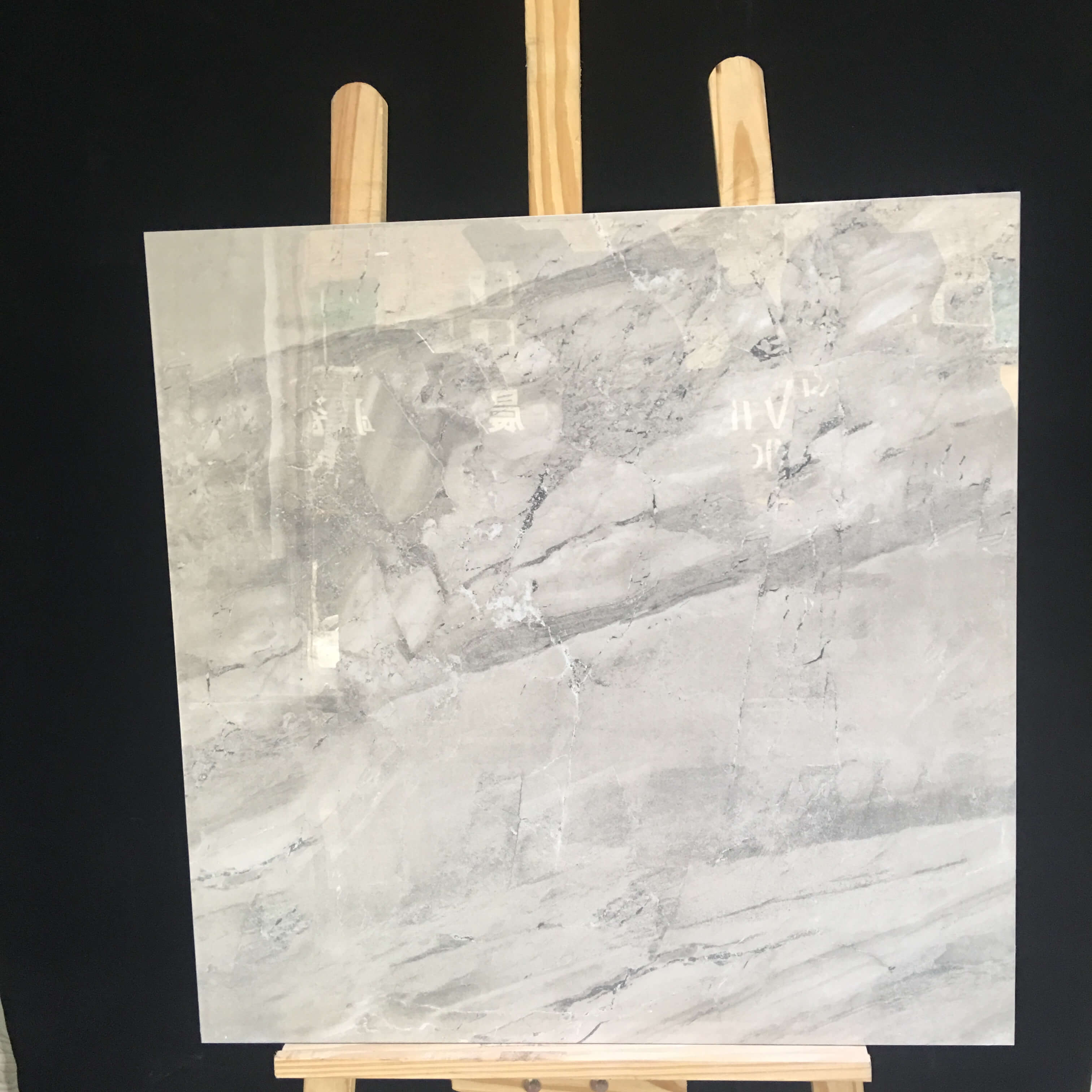 Gạch lát sàn tráng men mầu xám 