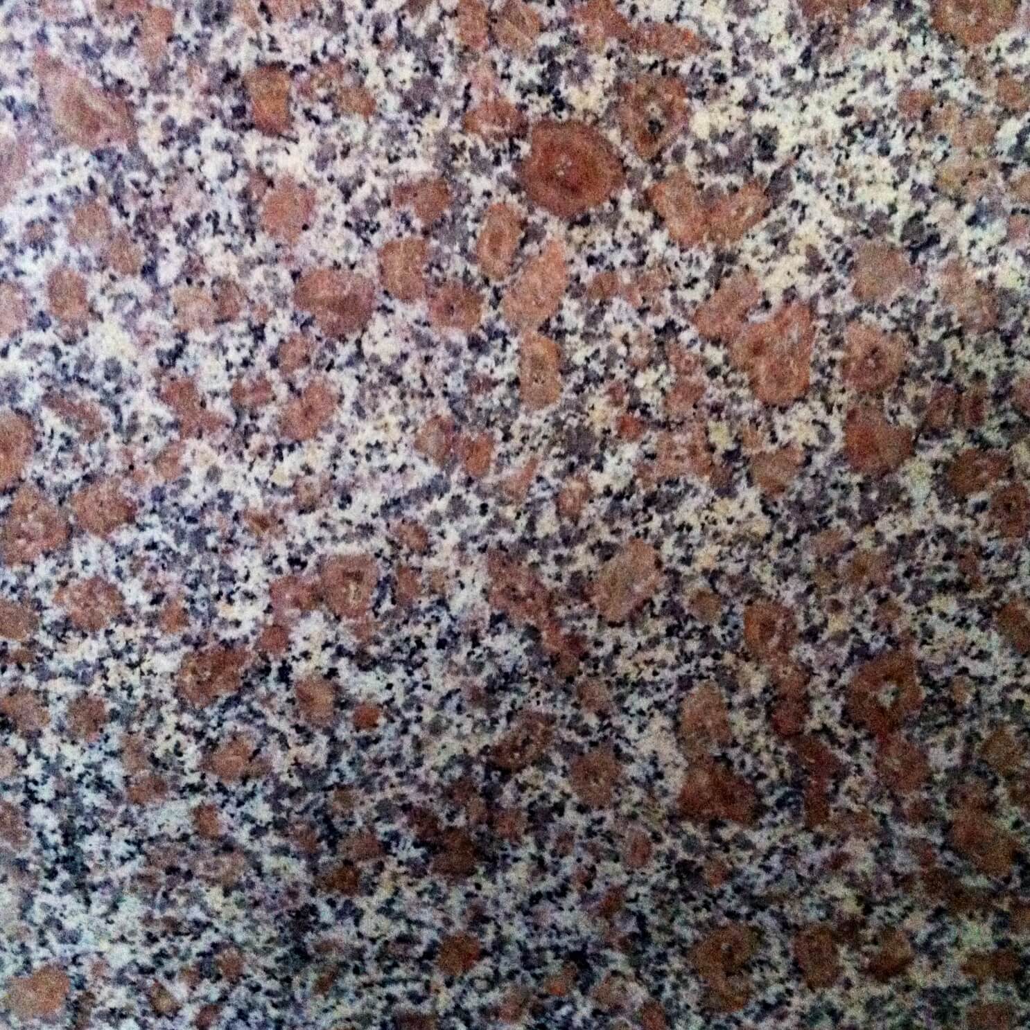 Đá Granite - Đỏ hoa tròn DS2-GA050