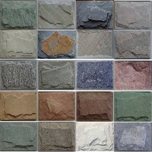 Đá Granite Bóc Sần Ốp Chân Tường - Granite Mushroom Wall | PJM