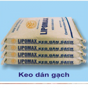 Keo dán gạch đá Lipomax - 25kg