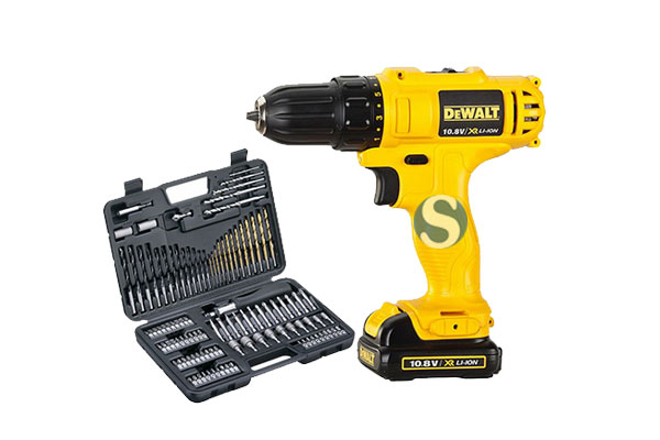 Máy khoan vặn vít dùng pin DeWalt DCD700C2A kèm bộ phụ kiện